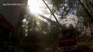 Sturm in Bochum verwüstet ganze Straßenzüge.