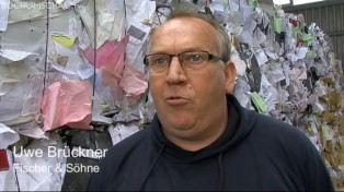 Styropor-Recycling beim Entsorgungs-Fachbetrieb Fischer & Söhne