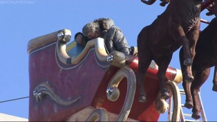 Trabers Schlittenfahrt Weihnachtsmarkt Bochum