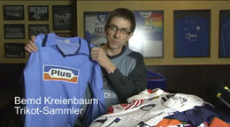 VfL-Bochum-Trikot-Sammler Bernd Kreienbaum