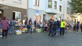 Der Chor United Voices beim Alsenfest 2019 in der Alsenstraße Bochum