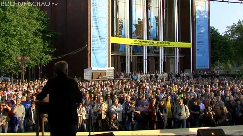 Wir sind Opel! Solidarität von Bochumer Künstlern und Schauspielern